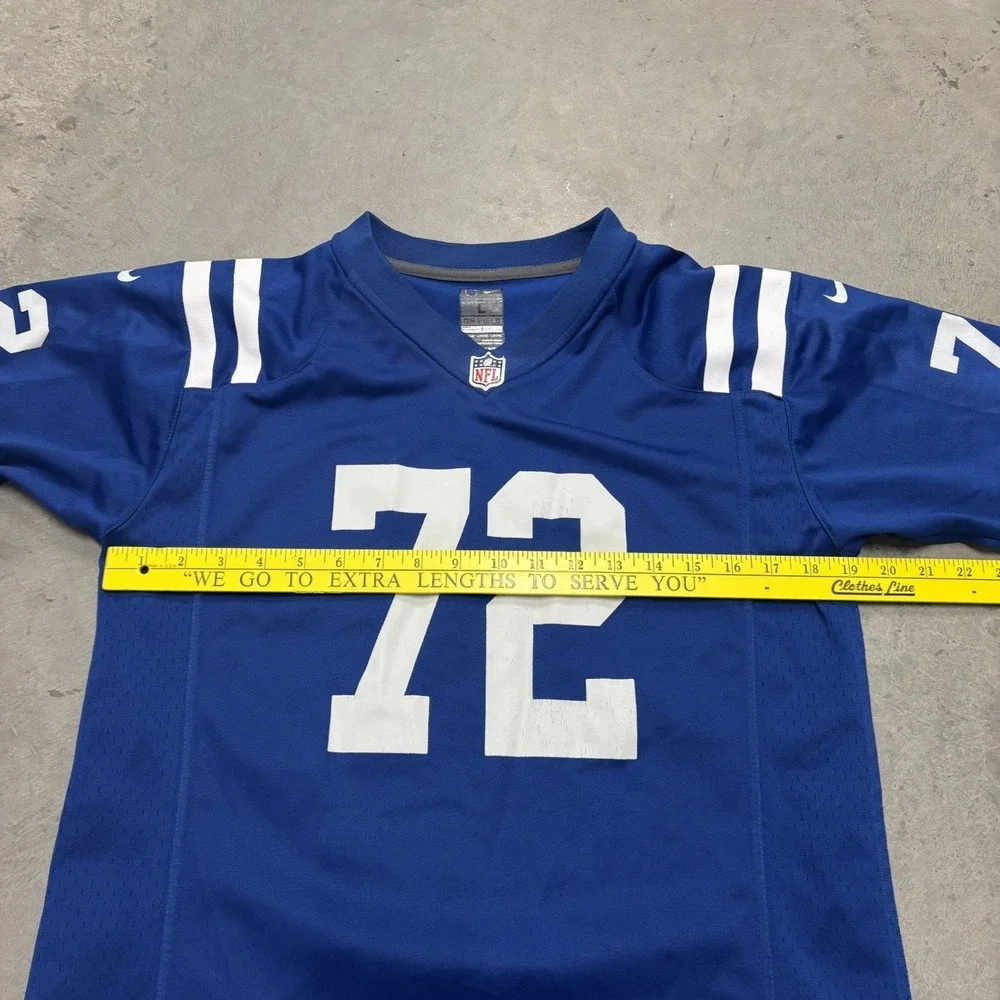 Nike On Field Indianapolis Colts Jersey Youth Large NFL #72 Harrison